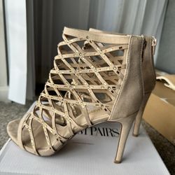 Dream Paris Ankle Strap Sandals Heels 