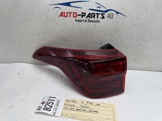 2021 - 2022 - 2023 KIA SELTOS LEFT DRIVER LED TAIL LIGHT OEM AY82511