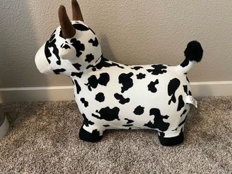 Bouncy cow for kids