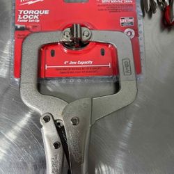 Milwaukee C Clamps 11" And 6"