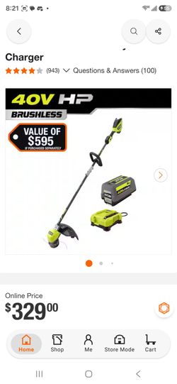 NEW Ryobi trimmer