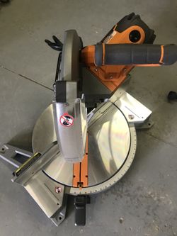 Ridgid 12” compound Miter Saw