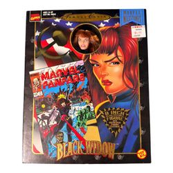 8” Marvel Comics Marvel Milestones Black Widow Famous Cover Figure New 1998 