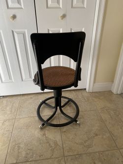 Antique, telephone operators chair