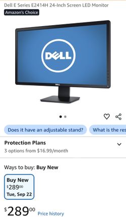 Dell E2414H Full HD Monitors