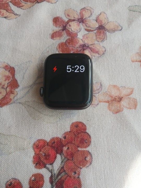 Apple Watch, It's Black And Resized Band  