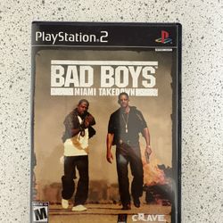 Bad boys Miami Takedown PS2 CIB. 