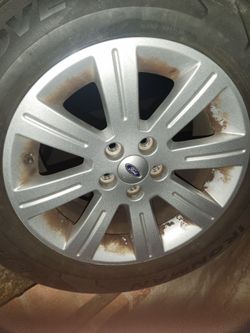 Ford flex rims and tires  17