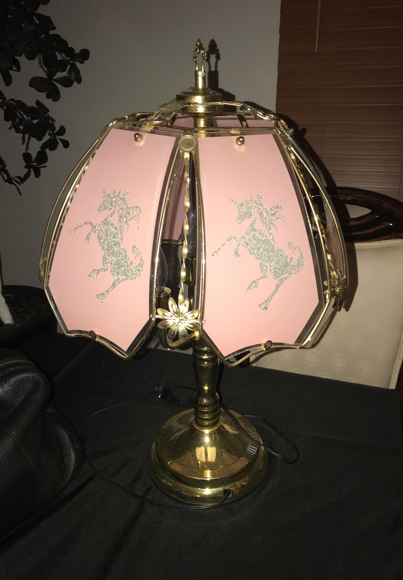 Pink Unicorn lamp