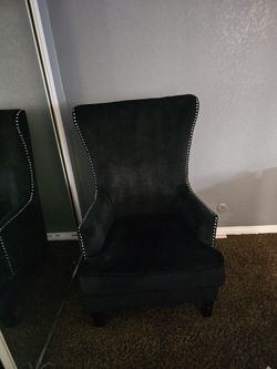 Black Throne Chair 