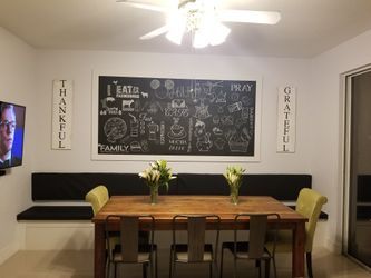 Dinning table 79X39 1/2 inches