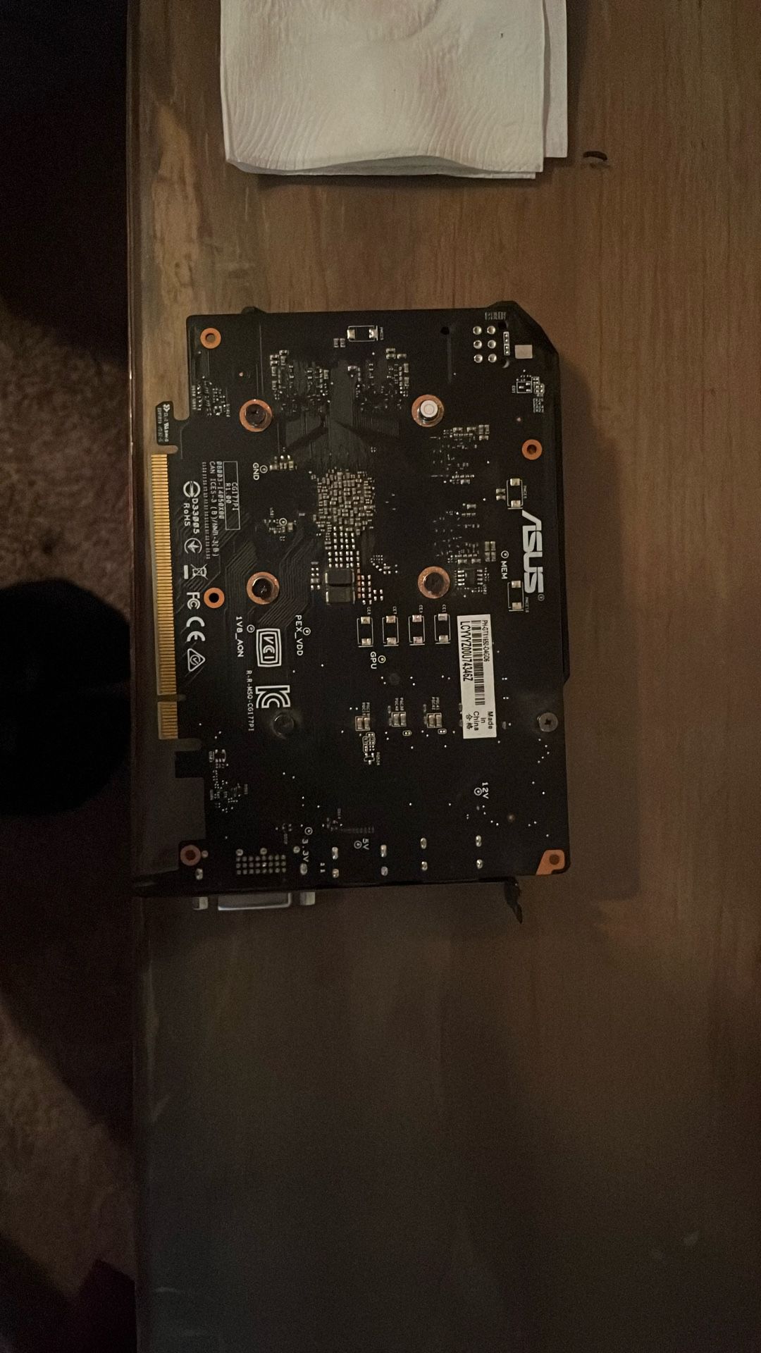 ASUS Phoenix GeForce® GTX 1650 OC edition 4GB GDDR6