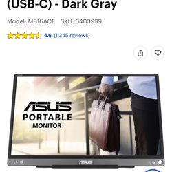 Asus Zen screen 15.6 HD 