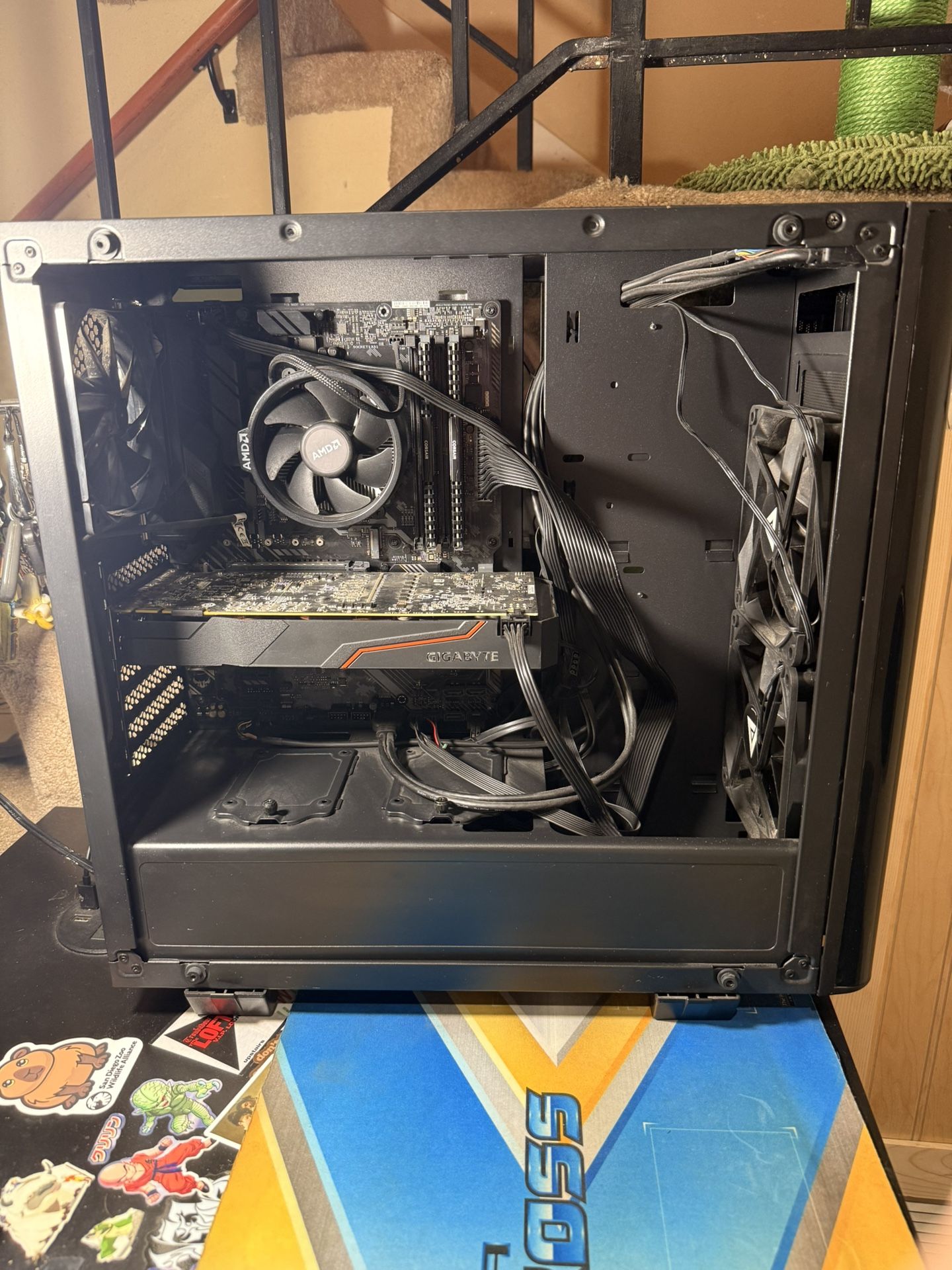 PC GTX1080 Ryzen 5 2600 32GB DDR4 Ram WITHOUT HARDRIVE