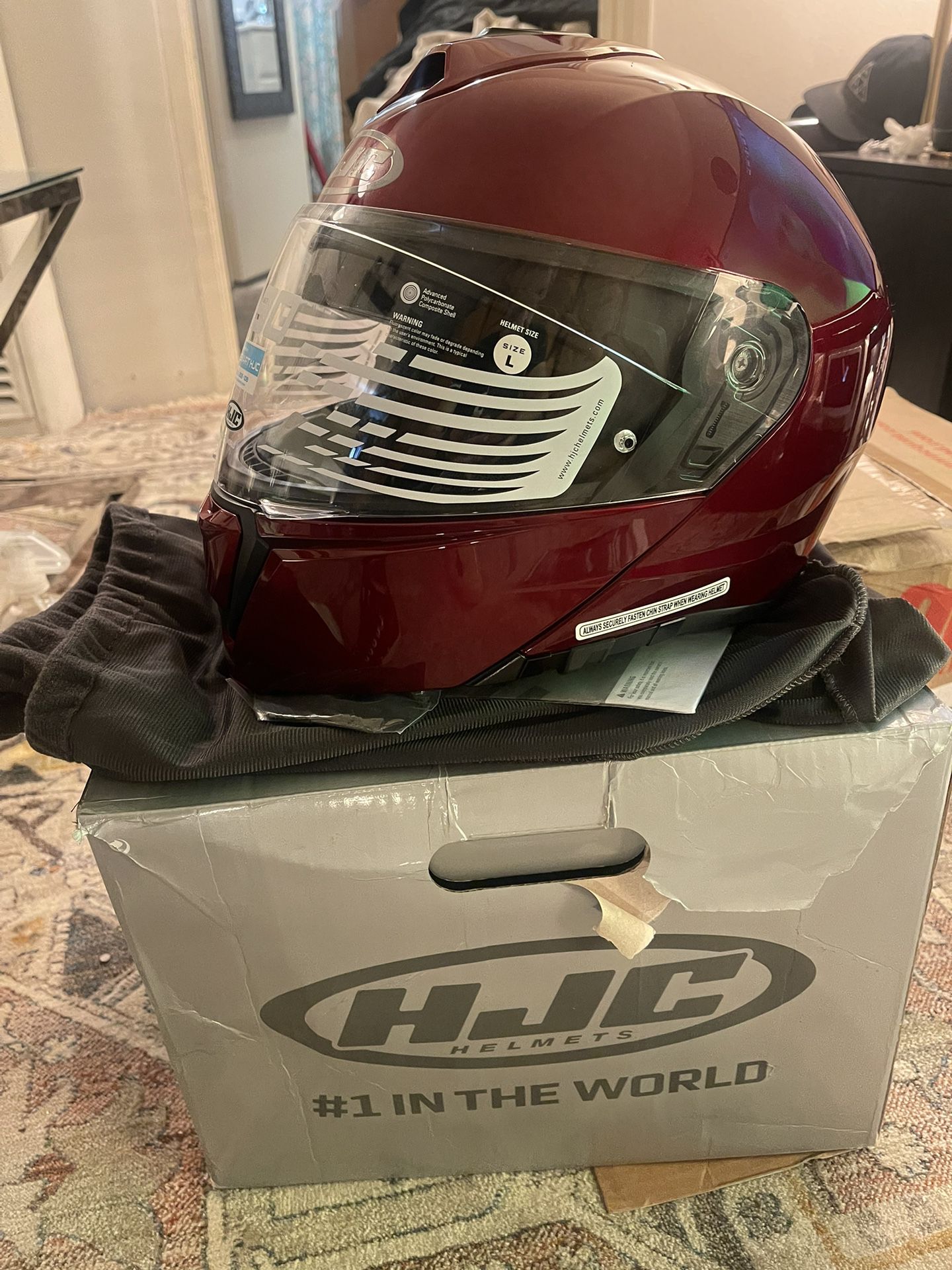 HJC Helmet Brand New Red 