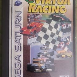 Virtua Racing ! Sega Saturn game CIB complete in box genesis dreamcast nintendo 64 n64 sony playstation ps1 ps2 ps3 retro microsoft xbox