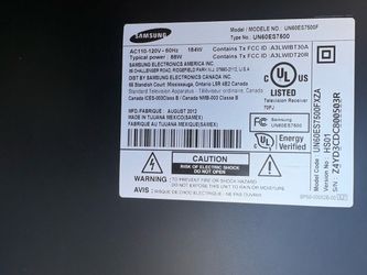 Samsung 60 inch tv parts