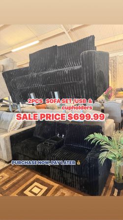 2pcs sofa set