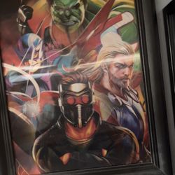 Marvel Avengers Flicker Poster