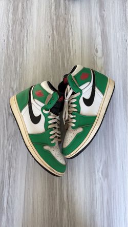Jordan 1 lucky green size 10