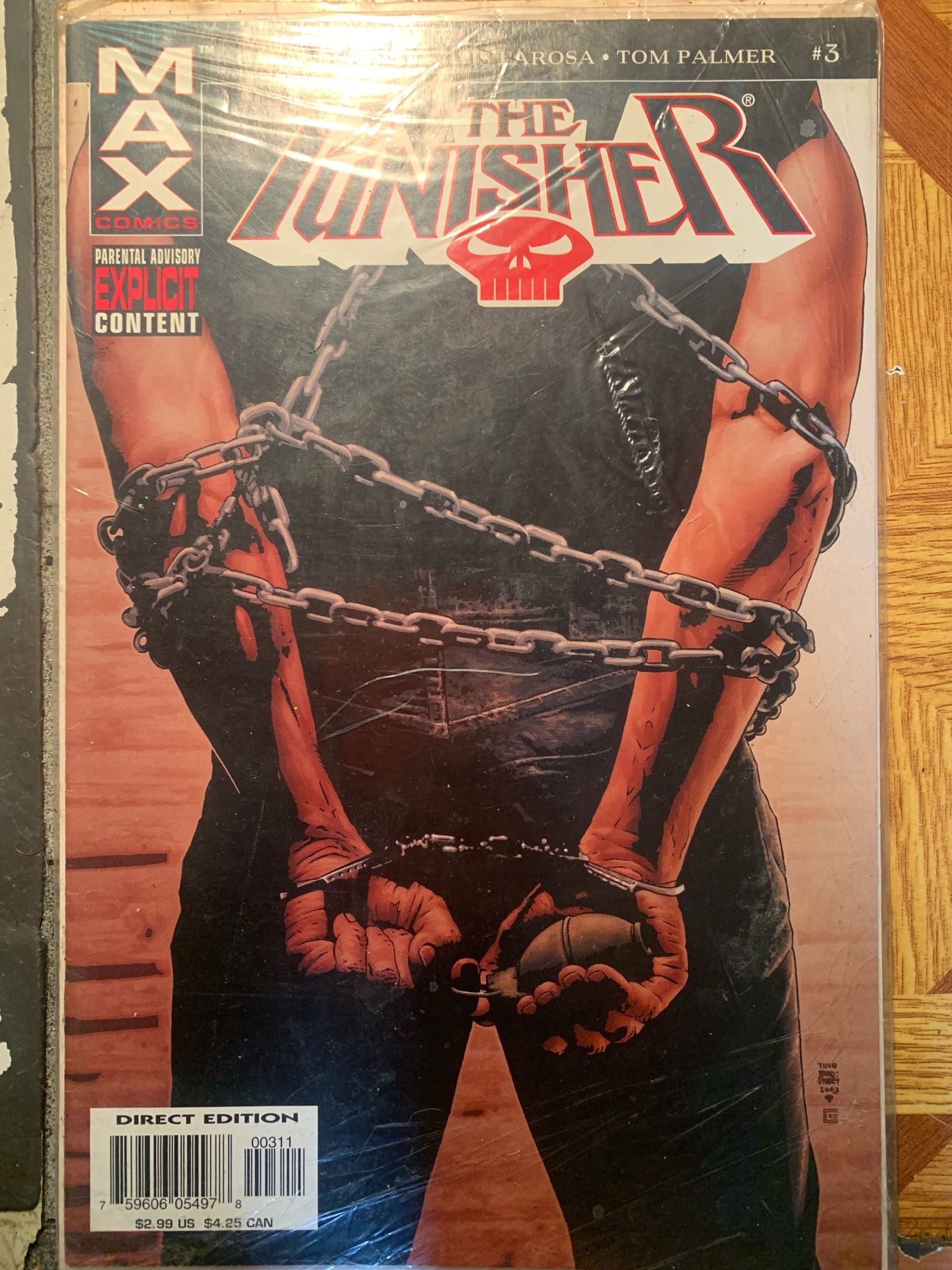 The punisher comic book issue #3