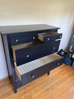 IKEA (Tall Dresser) HEMNES 6-drawer chest, black-brown, 42 1/2x51 5/8 for  Sale in La Mesa, CA - OfferUp