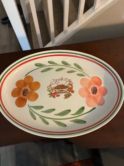 Vintage Villa d’ore spaghetti plate