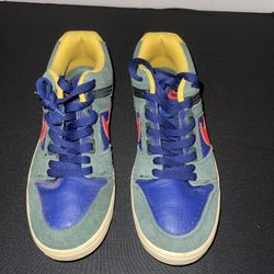 Nike Air Force 2 Low SB 'Midnight Green' Used Size 8