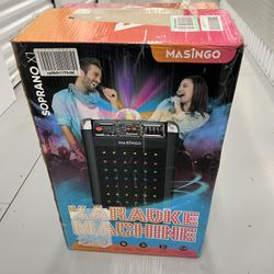 Masingo Karaoke Machine NEW