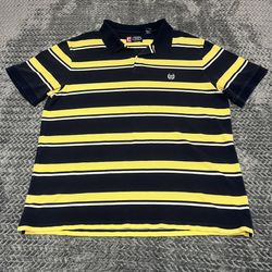 Caps Polo Shirt, Men’s Size Xl Striped