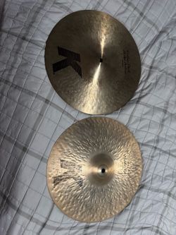 K custom dark hihats 14”