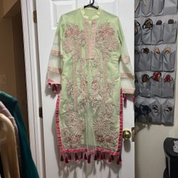 3 Piece Party Wear Dress (Mediam Size )