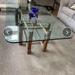 Bamboo Coffee Table 