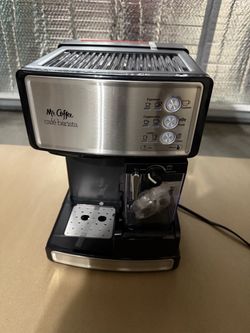 Mr. Coffee espresso and cappuccino machine