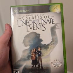 Series Of Unfortunate Events With MOVIE TICKET! (Never Played)