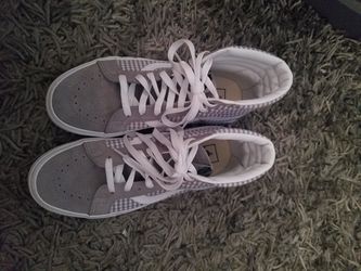 7.5 grey vans womans New if up there available