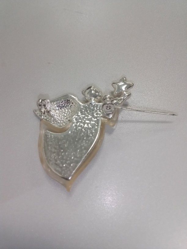 Angel With Star Brooches Pin