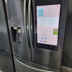  Black-Stainless Refrirator French Door with warranty Delivery Available Fee depends on Address 🚚 🛻 🏠