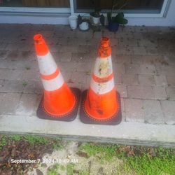 Orange Safety Cones