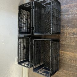 4 Storage crates- 20”L x 12”W x12”H