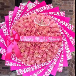 Ramo Buchon Rosita 100 Rosas 