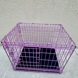 DOG CRATE PINK 