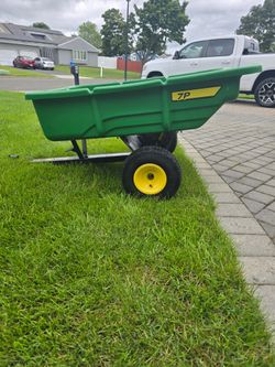 John deere dump cart