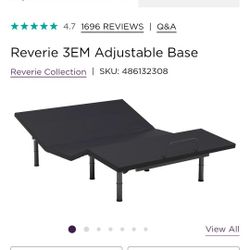 Gently Used Adjustable Queen
