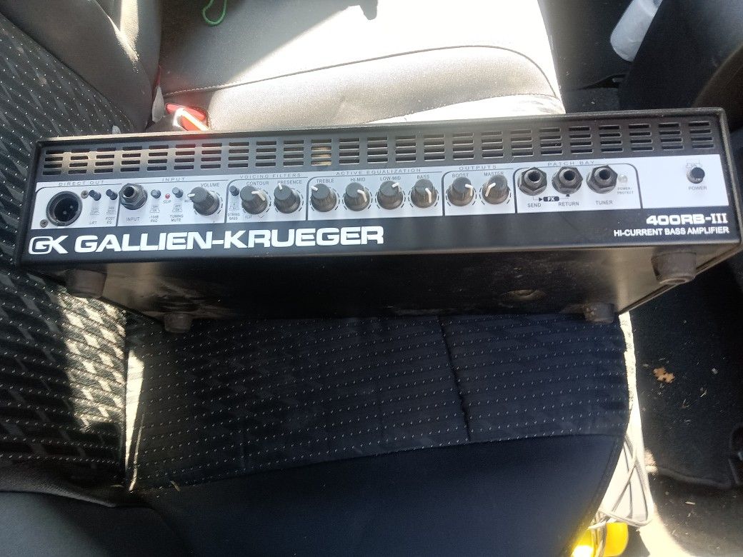 GK 400rb Bass Amplifier
