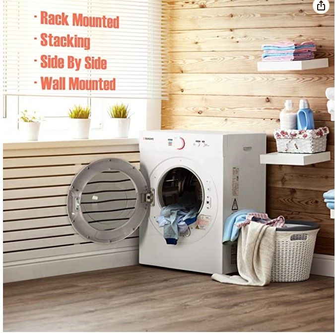 Brand New** Black & Decker 3.5 Cu. Ft. Portable Dryer - White BCED37 for  Sale in New York, NY - OfferUp