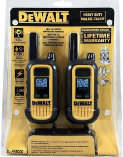Dewalt Walkie Talkie