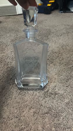 Crown royal bottle clear