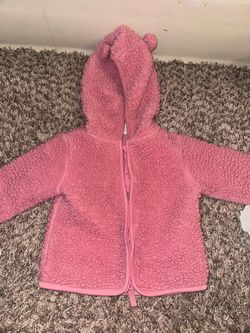 Toddlers Girl fuzzy jacket