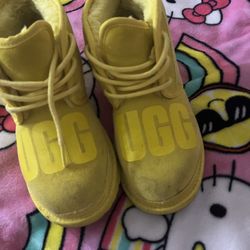 Yellow Uggs 